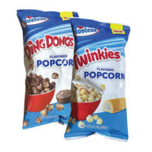 Hostess New Variety Twinkies &amp; Ding Dongs Flavored Popcorn | 3oz | Mix &amp;... - £6.56 GBP+