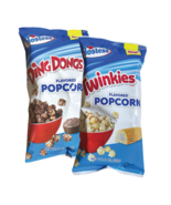 Hostess New Variety Twinkies &amp; Ding Dongs Flavored Popcorn | 3oz | Mix &amp;... - £6.60 GBP+