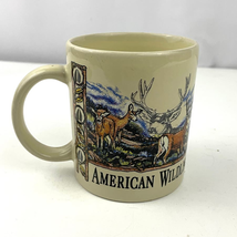 VTG American Wildlife Ceramic Coffee Mug 1994 SanSegal - $17.99