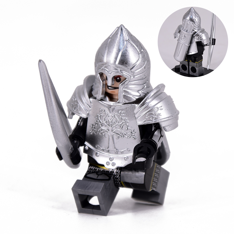 1pcs LOTR Gondor Heavy Archers Warrior Custom Minifigure Building Blocks - $3.68