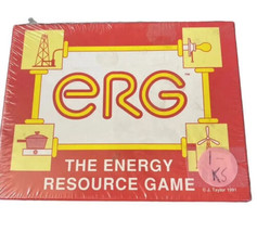 ERG Energy Resource Game Cards Box Instructions Sequence Guide Non Renew... - £66.47 GBP