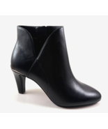 Anne Klein Iflex Annabelle Black Pointed Toe Mid Heel Ankle Bootie - $119.00