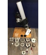 Simmon Omega B-22 Photo Enlarger for 6x6 &amp; 35mm Printing w/2 Lenses 2 Ca... - $403.43 CAD