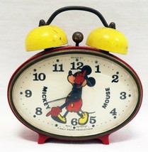 VINTAGE Bradley West Germany Disney Mickey Mouse Alarm Clock  - £101.68 GBP