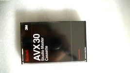 SCOTCH AVX-30 Studio Master Blank Audio Cassettes Tape, Brand New Sealed - $8.99