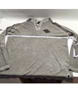 Authentic Harley-Davidson Motorcycle Denim Look  Long Slv Hoodie Shirt M... - €16,18 EUR