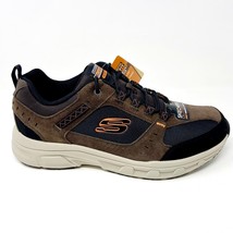 Skechers Oak Canyon Chocolate Black Mens Relaxed Fit Casual Outdoor Sneakers - £53.43 GBP