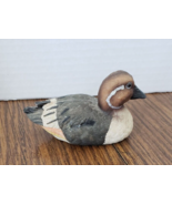 Vintage Hand Painted &amp; Hand Carved 3 Inch Small Resin Duck Figurine - €5,96 EUR