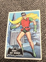 1966 DC Trading Cards Robin Boy Wonder Rookie Card ***RARE*** - $63.70