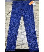 Champion Womens Active Leggings Pants Purple &amp; Black Fitted Regular XL N... - $276.07 MXN