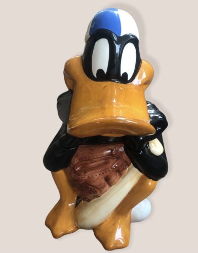 Daffy Duck Warner Bros. 1993 Certified International Corp. Baseball Cookie Jar - $41.78
