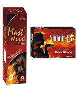 Best Natural Sex Enhancer Supplements For Men 10 Shilajit ES + 1 Mast Mo... - £40.44 GBP
