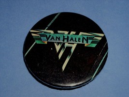 Eddie Van Halen Pinback Button Vintage  Logo - $19.99