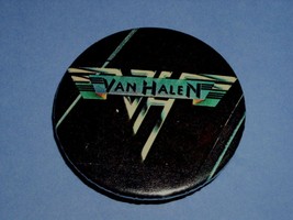 Eddie Van Halen Pinback Button Vintage  Logo - £15.67 GBP