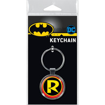 DC Comics Robin Logo Keychain Multi-Color - £9.49 GBP