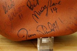 Vintage Spaulding Autographed Football Jim Plunkett Erik Wilhelm Wade Wi... - $98.99