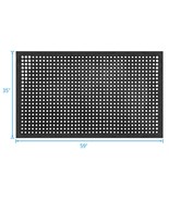 Anti-fatigue Floor Mat Rubber Non-slip 35&quot;x59&quot; Kitchen Bar Industrial Re... - $907.73 MXN