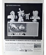 General Electric GE FM/AM Radio Music Fair Brahms to bongo-1962 Vintage ... - $225.36 MXN