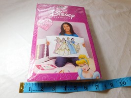 Disney Princess Cinderella Princesses NOS pillowcase art kit crayons Janlynn - £30.37 GBP