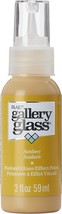 FolkArt Gallery Glass Paint 2oz Amber - £12.36 GBP