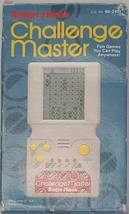 Radio Shack Challenger Master Handheld Electronic Game 3 in one With Box... - $14.95