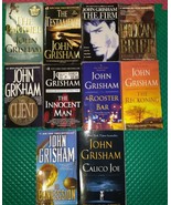 Lot of 10 John Grisham Rooster Bar Calico Joe Reckoning Confession - FRE... - $355.24 MXN