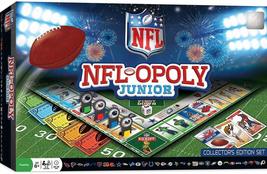 MasterPieces NFL-Opoly Junior Board Game, Collector&#39;s Edition Set, for 2-4 Playe - £15.96 GBP