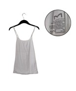 Maidenform Women’s White Sleeveless Camisole Vest Top Round Neck - $12.33
