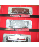 ATLAS 3 PIECE SET HO PS-2 CARS  NIB - $70.42