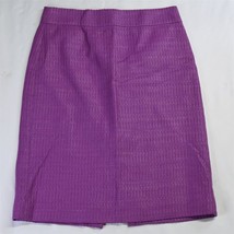 J.CREW 4 Lavendar Purple Spring Easter Stretch Womens Straight Pencil Skirt - £14.98 GBP