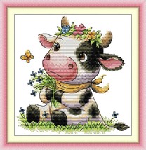 11CT Stamped Cross Stitch Kit, Printed Cross Stitch Set, Tapestry, Gift ... - $10.99