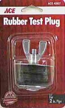 "Ace" Rubber Test Plug - $14.99