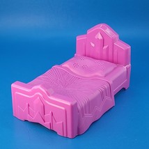 Little People Elsas Enchanted Lights Palace Magenta Bed Dollhouse Replacement - £4.74 GBP