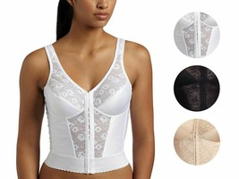 Exquisite Form Women&#39;s Premium Longline Fullness Posture Bra Lace 5107565 - £26.23 GBP+