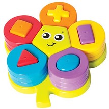 Playgro 6385461 Shape Sorting Flower Puzzle STEM toy for toddler - $14.63