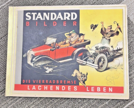 OLD German Standard Cigarette Card Album 120 Cards 20 Subjects - $89.10