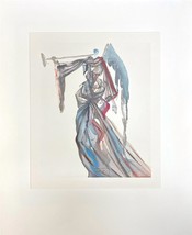 Salvador Dali Paradise 10 The Song Of Wise Spirits Woodcut On Paper - £553.95 GBP