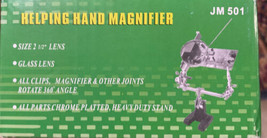 JM501 5X Helping Hand Magnifier Clip Jewelry Watch Repair Tool   **√7527** - $19.68