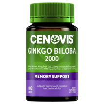 Cenovis Ginkgo Biloba 2000 for Memory Support - 100 Tablets - £71.53 GBP