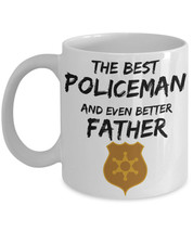 Policeman Dad Gift, Police Officer Dad Gift, Policeman Dad Mug, Police Officer M - £11.23 GBP