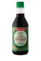 Burman&#39;s  Reduced Sodium Soy Sauce 15 fl oz, Pak Of 5 - £14.38 GBP