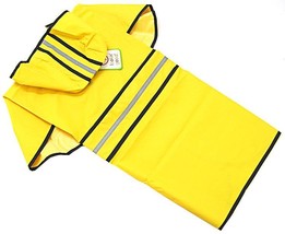Fashion Pet Rainy Day Dog Slicker - Yellow XX-Large (29&quot;-34&quot; From Neck to Tail) - £64.80 GBP