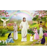 &quot;NEW” Holy Jesus Christ poster God Angel apparition wall decor - £17.56 GBP+