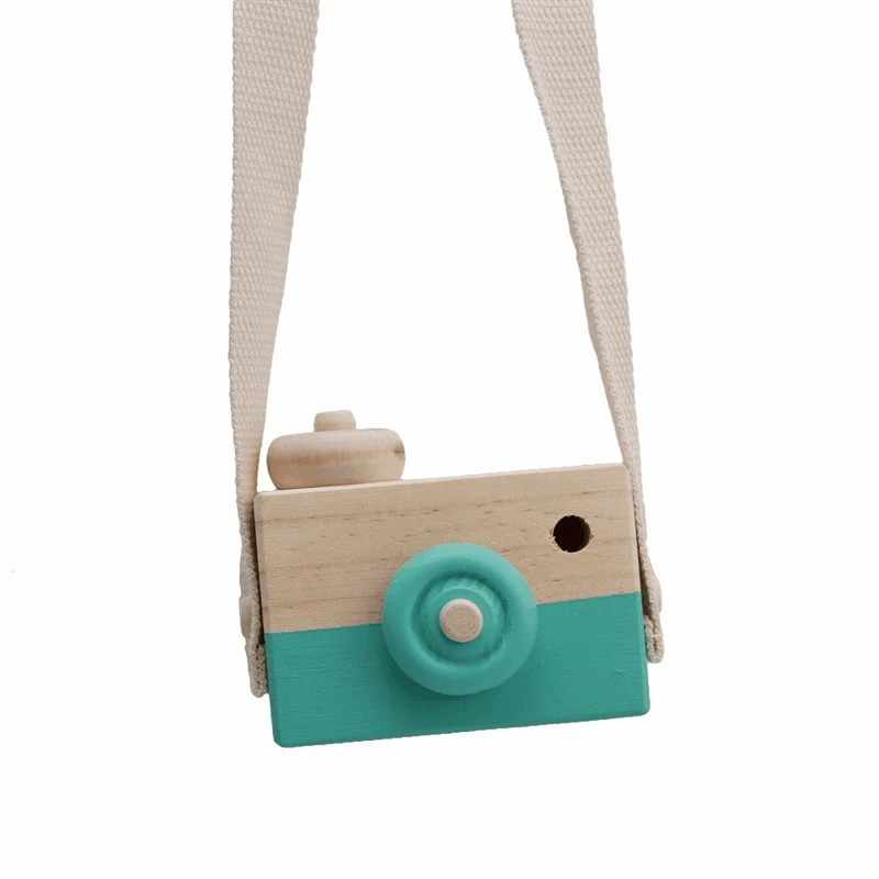 Kids Toys Cute Wooden Camera Toys Safe Toy For Baby Children Fashion Clothing - £10.99 GBP+