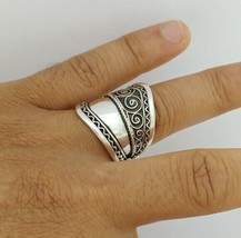 Bali Ring Simple Sterling Silver Twist Sizes Band New Polished Wide Styl... - $50.00