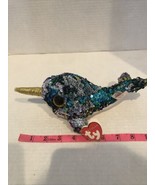 Ty Flippables Calypso Plush - Sparkling Sequin Multicolor with Gold - $213.33 MXN