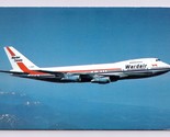 Wardair Boeing 747 CF-DJC Phil Garrett Advertising UNP Chrome Postcard C18 - $3.91