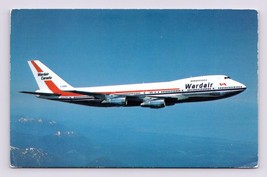 Wardair Boeing 747 CF-DJC Phil Garrett Advertising UNP Chrome Postcard C18 - £3.07 GBP