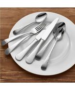 Mikasa Flatware Set 112-Piece Stainless Steel 18/10 Hammered Opulent Ser... - $5,258.94 MXN