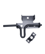Heavy Duty Black Slide Bolt Latch Metal Gate Shed Door Lock Secure Mounting - $15.99 CAD